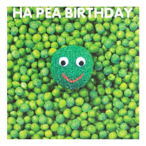 Ha Pea Birthday Card £2.00